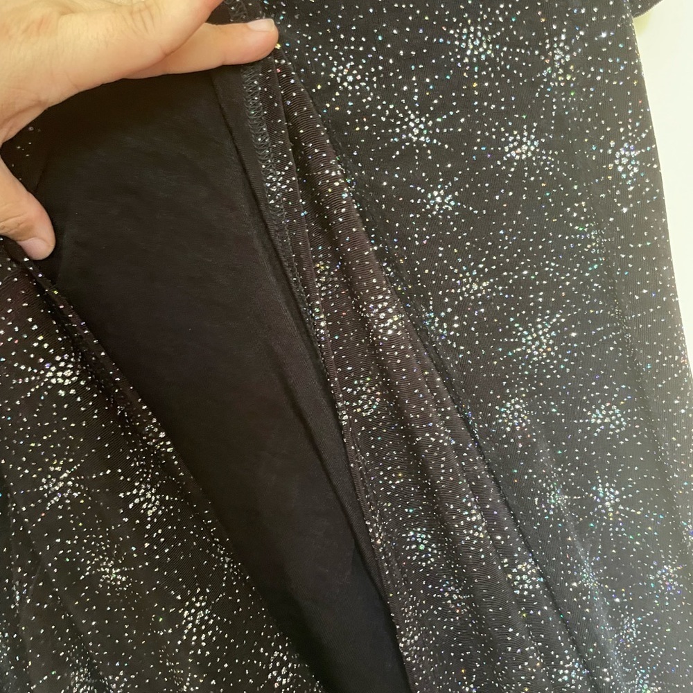 Vintage Sparkly Tshirt Dress 90s - Picture 6 of 6